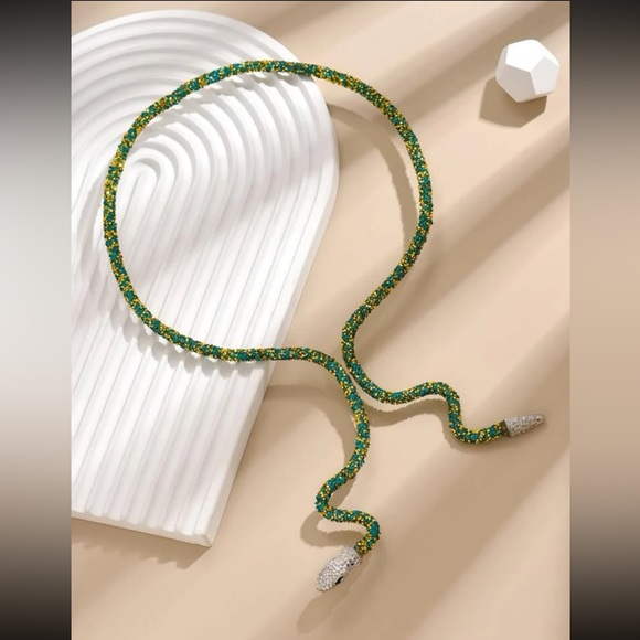 🐍 Unique and sexy metallic colorful flexible serpent snake body jewelry🐍 - Picture 2 of 8